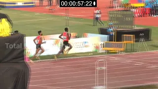 800m Men Final of Khelo India University Games 2023 , Guru Gobind Singh Sports Collage