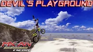 The Devil's Playground Freeride | MX vs. ATV Supercross Encore Edition Free Ride Gameplay