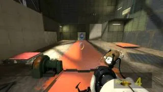 Portal 2 - Propulsion Gel 1972 - Chamber 1 - 7 portals