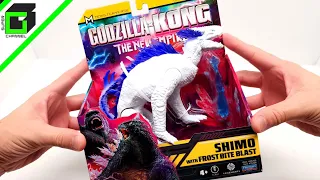 SHIMO with Frost Bite Blast - GODZILLA X KONG The New Empire action figure UNBOXING and REVIEW
