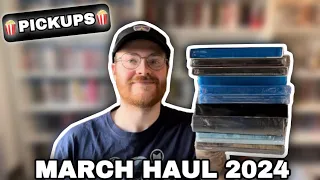 BLU-RAY & 4K HAUL | MARCH 2024 | RARE STEELBOOK PICKUPS & MORE!!!