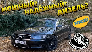 Дизельный ЛЮКС по цене АВТОВАЗА! AUDI A8 D3 3.0 tdi / АУДИ А8 Д3 /тест драйв / обзор