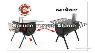 Colorado Spruce vs. Camp Chef Alpine Tent Stoves