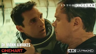 INTERSTELLAR (2014) | Dr. Mann Awakes Scene 4K UHD