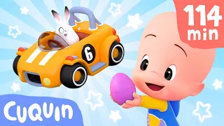 Surprise eggs with cars 🚖! Learn colors and more with Cuquin's educational videos  for baibes