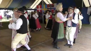 Thule Swedish Adult Folk Dance Team - Varsovienne, Jamestown Scandinavian Festival 2018-7-21