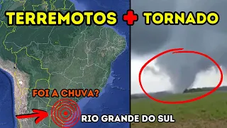 ATENÇÃO! 4 TREMORES DE TERRA E 1 TORNADO ATINGIRAM O RIO GRANDE DO SUL!
