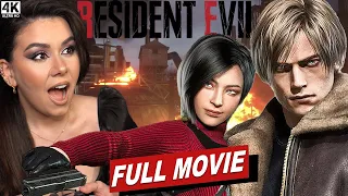 RESIDENT EVIL 4 REMAKE - All Cutscenes Reaction (Game Movie) 4K 60FPS