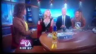 Steven Tyler on Fox 11 News Pt 1/7