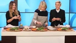 Martha Stewart Cooks with Ellen and Drew