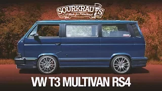 Brutaler VW T3 mit RS4 Audi Motor  / Sourkrauts / (engl.sub)