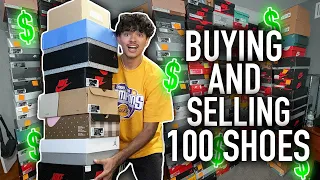 Buying And Selling 100 Pairs Of Shoes In 48 Hours