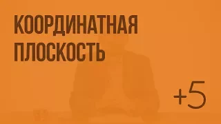 Координатная плоскость. Видеоурок по математике 6 класс