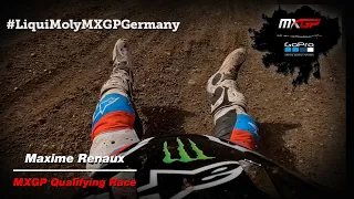 Renaux crash POV | MXGP Qualifying Race | Liqui Moli MXGP of Germany 2022 #MXGP #Motocross