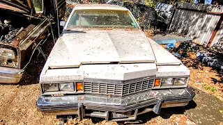 1977 Cadillac Coupe DeVille Junkyard Find