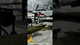 EMB-314 Super Tucano — Бразильский лёгкий турбовинтовой штурмовик.