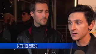 Bachelor Lions Premiere with  James Maslow  Mitchel Musso