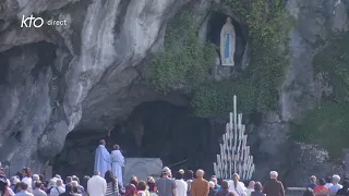 Chapelet du 20 mars 2024 à Lourdes