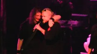 Jon Schaffer drunk on stage with Blind Guardian @ 70000 tons of metal 2011