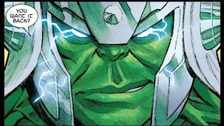 Hulk Lifts Thor's Hammer