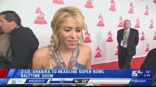 J. Lo, Shakira to perform at Super Bowl halftime show