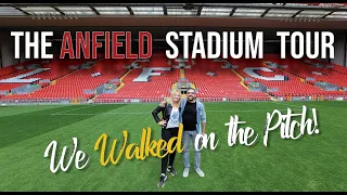 Exclusive Anfield Stadium Tour - We walked on the pitch!