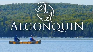 Algonquin Provincial Park in 4K | Canoe Camping and Bushcraft in Ontario, Canada