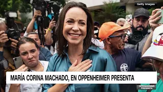 🟠 MARÍA CORINA MACHADO, EN OPPENHEIMER PRESENTA