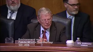 Sternberg 5/9/18 Testimony to Senate Committee on Enviro and Public Works (Full Hearing)