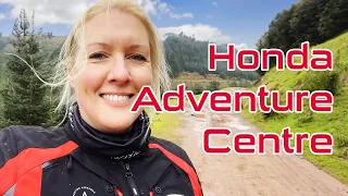 My Visit to Honda Adventure Centre in Exmoor riding Africa Twin off road.