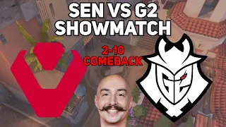 Sideshow reacts to Sentinels INSANE COMEBACK vs G2 on Sunset