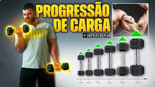 QUANDO DEVO AUMENTAR O PESO? Aprenda a como fazer PROGRESSÃO DE CARGA