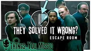 23 вещи, которые вы пропустили в Escape Room (2019)