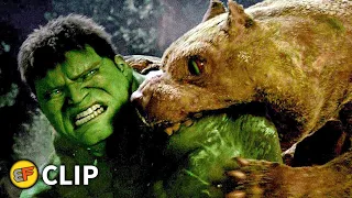 Hulk vs Hulk Dogs - Hulk Smash Scene | Hulk (2003) Movie Clip HD 4K