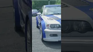 REAL LIFE BMW M3 GTR FROM NEED FOR SPEED MOST WANTED GAME !!