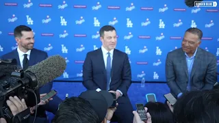 Andrew Friedman, Dave Roberts & Brandon Gomes discuss Shohei Ohtani signing after press conference