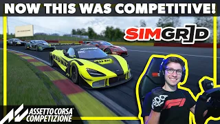 Assetto Corsa Competizione | SIM GRID daily race in ACC! Now This Was a Competitive Online Race!