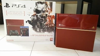 PlayStation 4 Metal Gear Solid V: The Phantom Pain Edition Unboxing (Português)