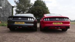 Ford Mustang GT Vs Ecoboost: Rev Battle