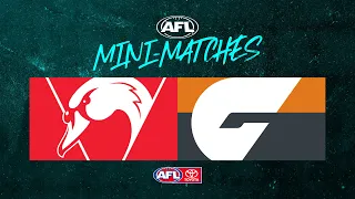Mini-Match: Sydney Swans v GWS Giants | Round 5, 2021 | AFL