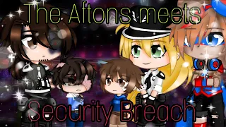 The Aftons meet Security Breach / My AU / FNAF / gacha_duvar / #aftonfamily #securitybreach #fnaf