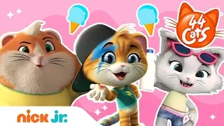 Ice Cream Sing Along w/ 44 Cats 😸🍦🎵 | Sing-Along | Nick Jr.