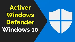 Comment activer Windows Defender sous Windows 10, activer Microsoft Defender