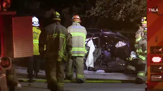 Fatal Crash Shuts Down Pasadena Streets