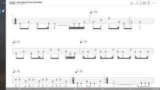 Dire Straits - Once Upon A Time In The West (BASS TAB PLAY ALONG)