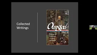 Frederick Law Olmsted: Designing America virtual presentation for Morven Museum & Garden