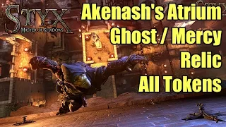 Styx | Akenash's Atrium 1-4: 40 Tokens + Relic | Thief, Shadow, Mercy