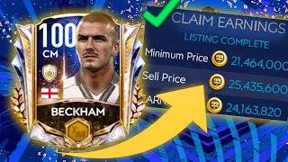 25 de MILIOANE - CADOU de la BECKHAM Prime Icon | FIFA Mobile 21