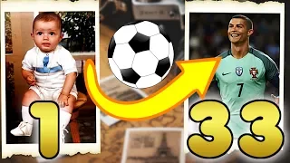 ⭐CRISTIANO RONALDO⭐ transformation from 1 to 33 years old + FACTS