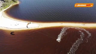 Kite Surfing at Point Walter - Perth 12 August 2018